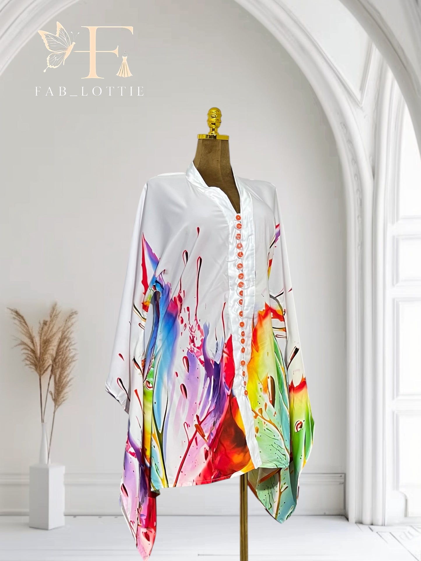 Rainbow Splash Dress